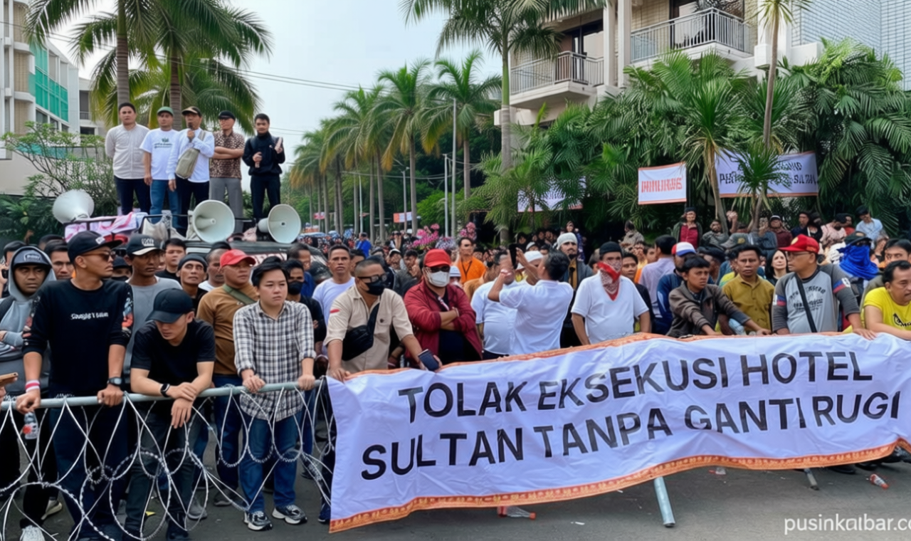 Polda Amankan 69 Orang Buntut Kericuhan saat Eksekusi Hotel Sultan