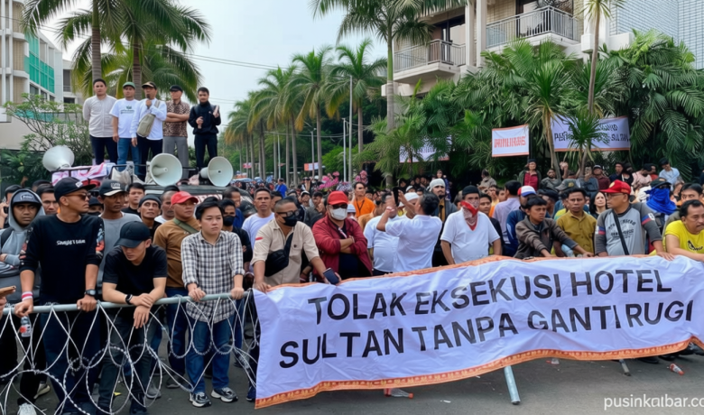 Polda Amankan 69 Orang Buntut Kericuhan saat Eksekusi Hotel Sultan