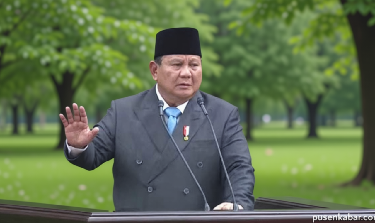 Prabowo Heran Ekonomi Tumbuh 5% Selama 7 Tahun – Tapi Orang Miskin Bertambah