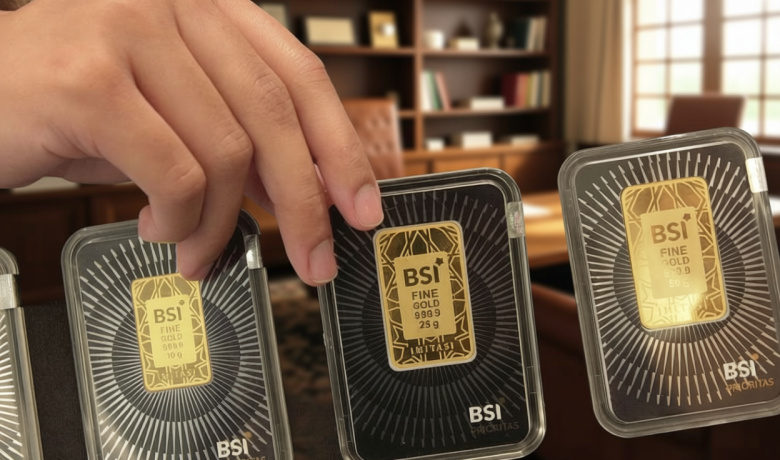 Meski Harga Emas Tergelincir – Bisnis Bullion BSI Masih Ngacir