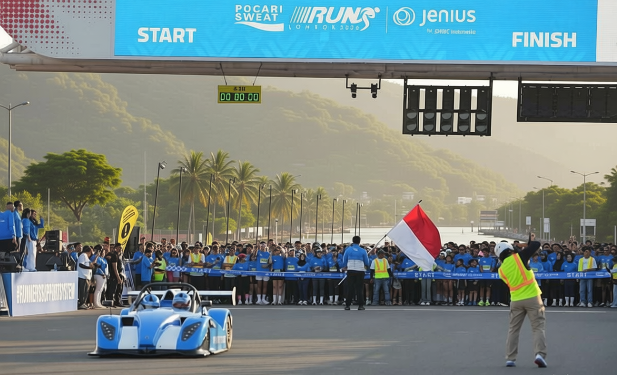 Jenius Perkuat Posisi di Segmen Lifestyle Banking Melalui POCARI SWEAT Run