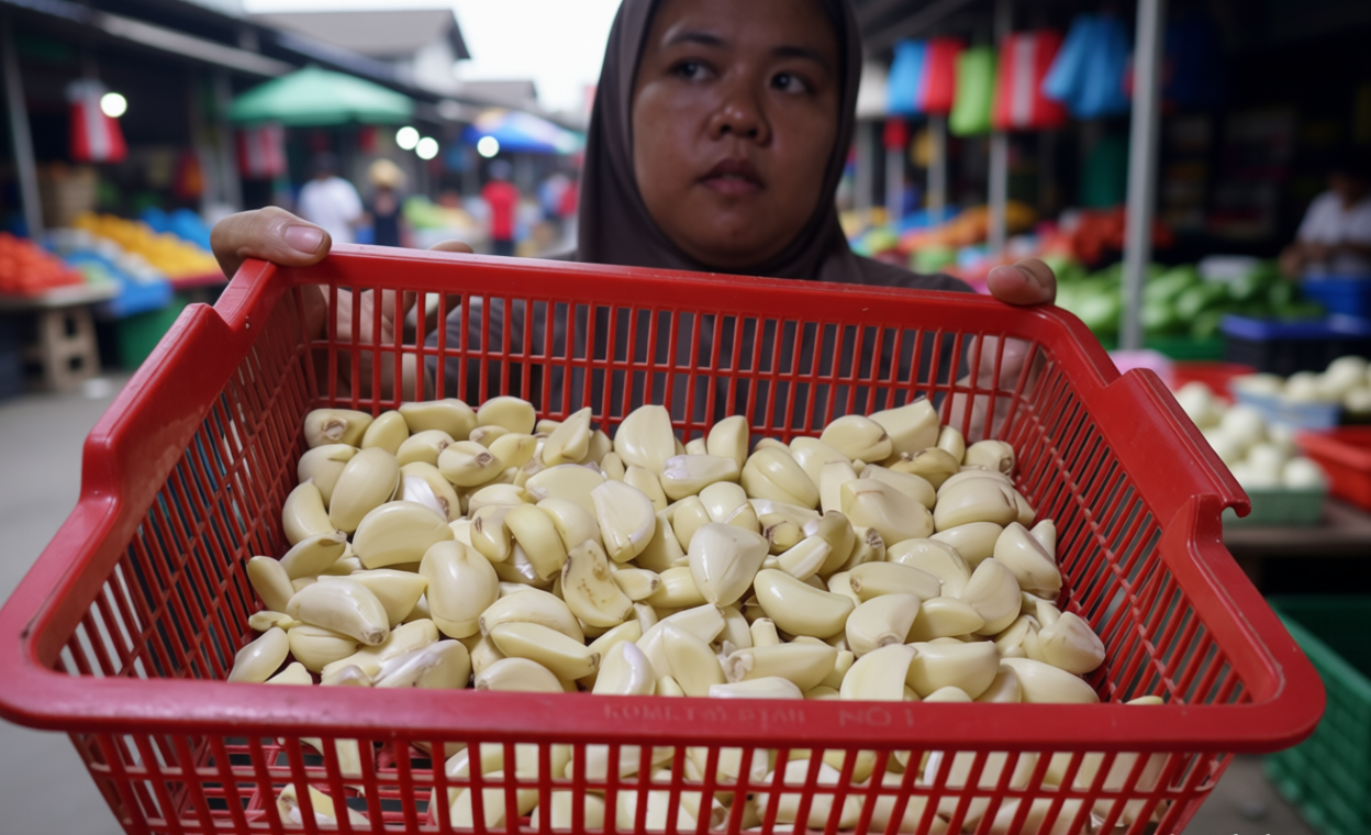 Harga Bawang Putih Melejit, Bapanas Siapkan Intervensi Panggil Importir & Distributor