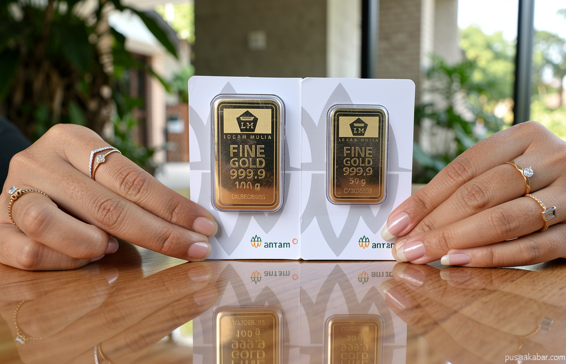 Daftar Harga Emas Antam Hari Ini (31/8): Tak Bergerak di Level Rp 2.670.000 Per Gram