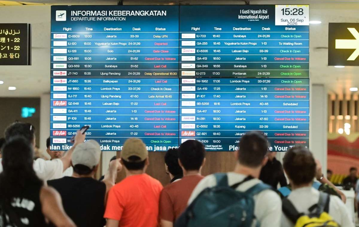 Dampak Erupsi Anak Krakatau, Tujuh Bandara Masih Ditutup hingga Senin Pagi (7/9)