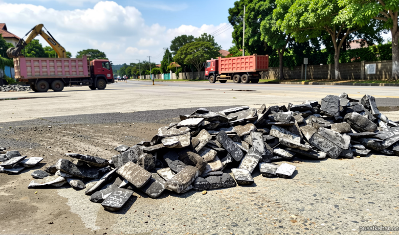 Di Balik Gundukan Tanah Merah, Ada Mesin Ekonomi Pulau Obi