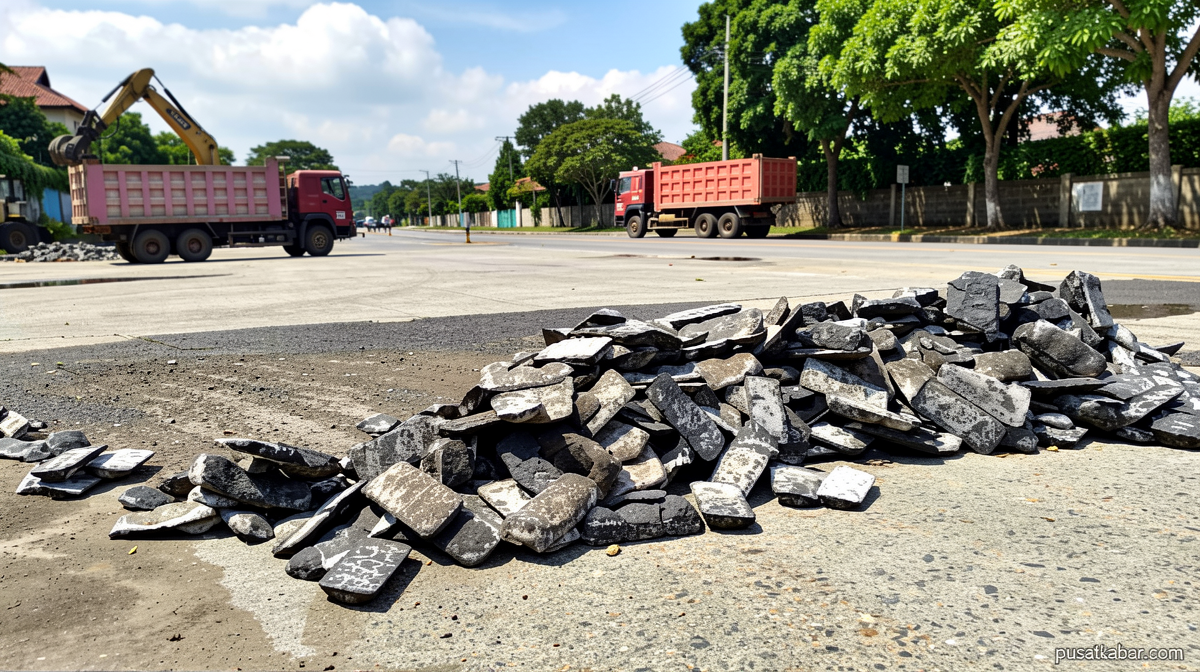 Di Balik Gundukan Tanah Merah, Ada Mesin Ekonomi Pulau Obi